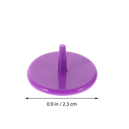 100pcs Golf Markers Plastic Mixed Color Lightweight Tools for Men Fun Golfing Accessories Practical Gadgets - Gofer It Golf