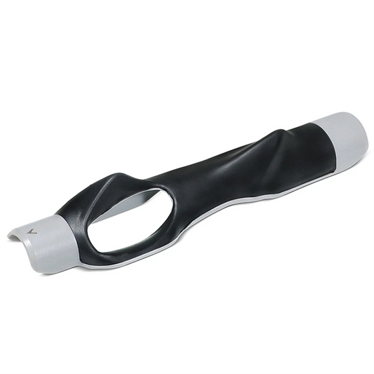 A89E-Golf Grip Training Aid Golf Club Handle for Swing Grip Trainer Left Right Hand Practice Aid,Grey - Gofer It Golf