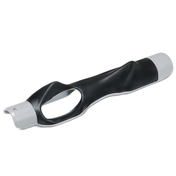 A89E-Golf Grip Training Aid Golf Club Handle for Swing Grip Trainer Left Right Hand Practice Aid,Grey - Gofer It Golf