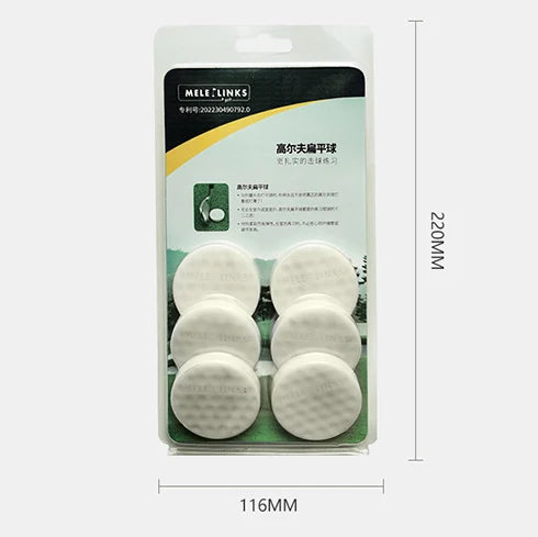 Golf Flatball Swing Training Tool Improve the Efficiency of the Hitting Suitable for Indoor and Outdoor Practice - Gofer It Golf