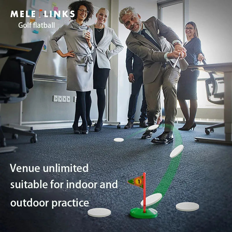 Golf Flatball Swing Training Tool Improve the Efficiency of the Hitting Suitable for Indoor and Outdoor Practice - Gofer It Golf