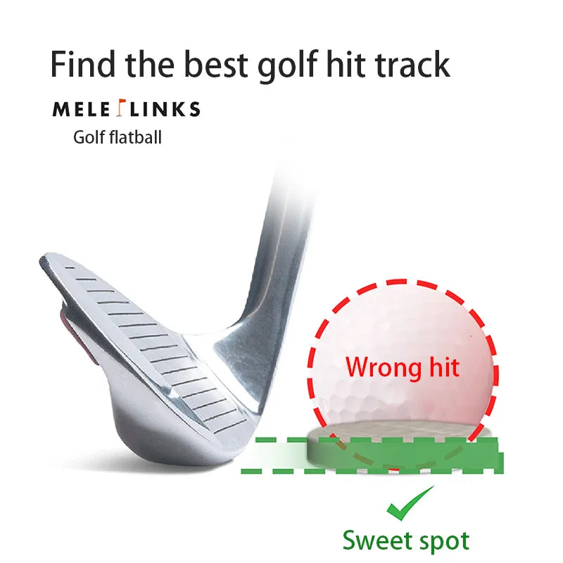 Golf Flatball Swing Training Tool Improve the Efficiency of the Hitting Suitable for Indoor and Outdoor Practice - Gofer It Golf